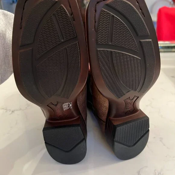 NWT Ariat Brown Leather Western Cowboy Boots — Women’s US 7B - Picture 5 of 6